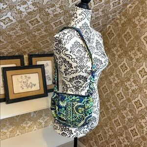 Vera Bradley Rhythm & Blues Lizzy Crossbody Bag